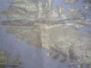 silk metallic fabric