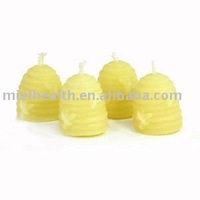 BEEHIVE SHAPE BEESWAX CANDLE