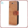 Designer pu mobile phone case for iphone 5