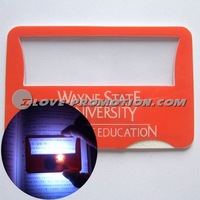 Promotional Card Magnifier with LED Light