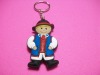 3D soft PVC key chain