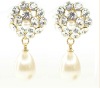 2012 New Hot Sale Fashion Earring Pearl earring charming earring fashion jewelry,nickel free fashion jewelry