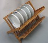 Bamboo dish rack