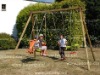 2.35m wooden swing