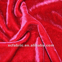 super soft polyester velboa fabric