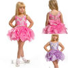 JF0084 Short Sleeve Lovely New Design For Wedding Flower Girl Dress Pink