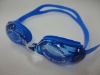 Adult silicone swimming goggles with anti-fog