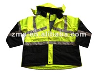 reflective safety jacket,reflex jacket,fluorescent jacket,Reflective parka