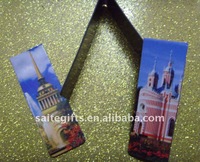 Promotional bookmark magnet