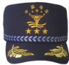 Military cap/flat top army cap