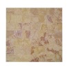 golden marble tile