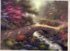 oil painting/pure hand made oil painting/canvas oil painting/Thomas Kinkade oil painting