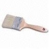 White bristle brush