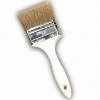 Black bristle brush