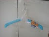 Plastic clothes hanger