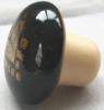 Ceramic cap synthetic cork wine bottle stopper TBCE20