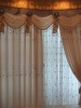 Jacquard curtain with lining