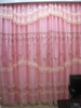 lace embroidery curtain/cording embroidery curtain /coiling embroidery curtain/organza curtain