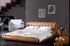 genuine leather bed