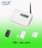 LCD display GSM alarm system