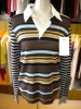 men's long-sleeve stripe pullover