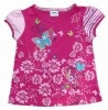 Kids summer Tee  11430#plum red