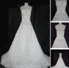 Designer beaded wedding gown HS0657