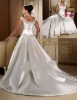 2010 elegant lace with beading bridal wedding gown HS0858