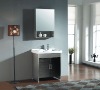 Stainless steel bathroom cabinet