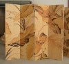 printing bamboo folding screen