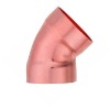 DWV copper fitting, 45 degree elbow - C x C,for water pipe system