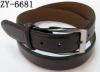 Genuine leather belt