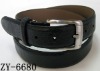 Genuine leather belt