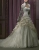 Long sleeve Cheap Wedding Gown(Bridal Wedding Dress)-SL-A934