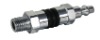 MILTON type male connector,coupler