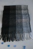 100% acrylic woven scarf