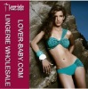 Ruffle design one strape fashion swimwear bikini 2012