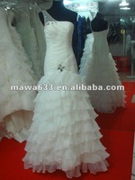 The latest Sample of Bridal gown wedding dress wedding gown Fashion Lace and beading Wedding Dresses Romantic Wedding dresses