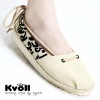 Fashion ladies flat feet shoes