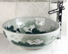 Bathroom and Kitchen artistic sink Ceramic wash basin art ceramic sink