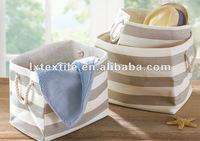 fabric storage basket