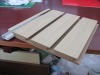 Melamine mdf slatwall