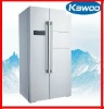 560L side by side combination refrigerator with LCD reveal