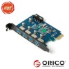 ORICO PRU3-4P usb3.0 laptop multi port pci express card 4 ports/HUB