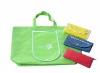 foldable eco non woven shopping bag pouch