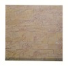 golden marble tile