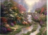 oil painting/pure hand made oil painting/canvas oil painting/Thomas Kinkade oil painting