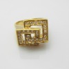 18k gold plated fashion ring