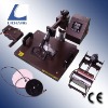 combo heat transfer press machine