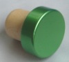 Aluminium cap synthetic cork wine bottle stopper TBE19